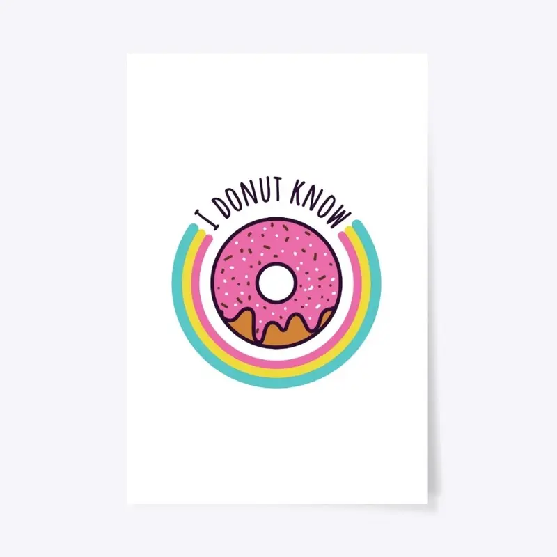 I donut know